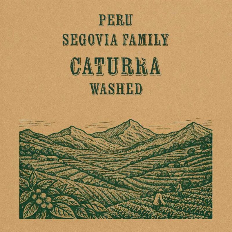 Segovia Family Peru Caturra Washed Green Coffee Beans